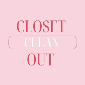 Closet Clean Out Sale